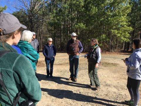 discussing the controlled burns and restoration program