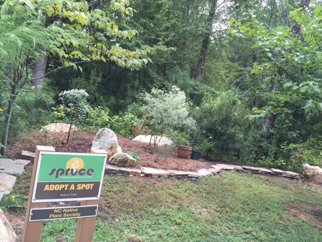 Black Creek Greenway demonstration garden