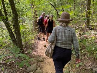 on Penney Bend trail