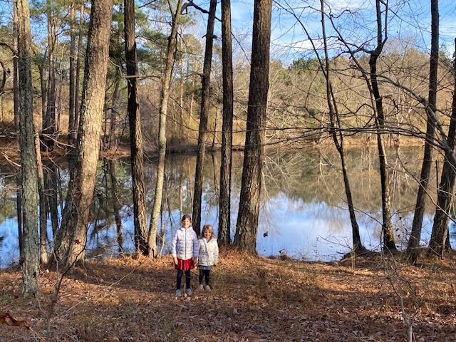 young hikers