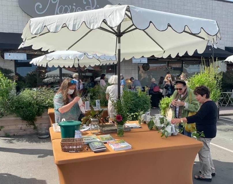 Native Plant Fest at Maxie B's in 2021 (photo thanks to Triad NCNPS member))