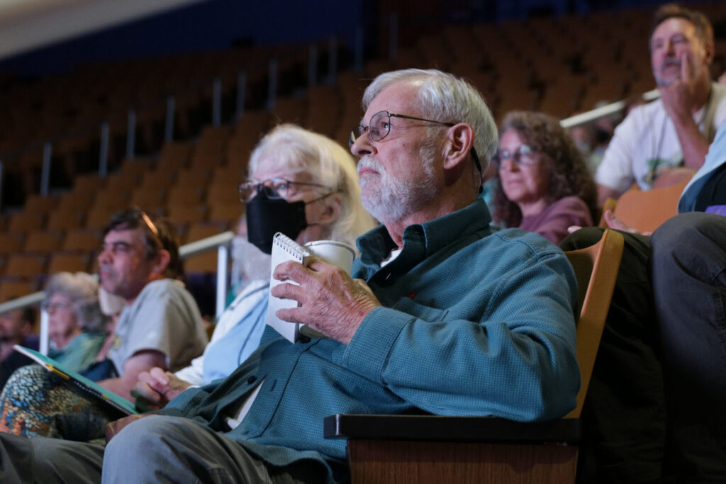 Cullowhee Listing to lectures - Larry Mellichamp