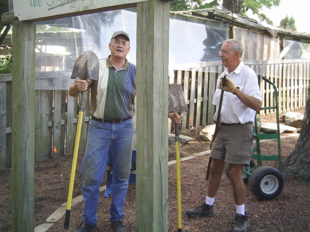 More volunteers