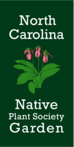 Native Plant Society Garden Sign