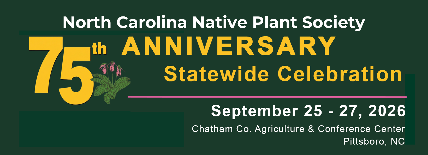 Banner 75th anniversary statewide celebration